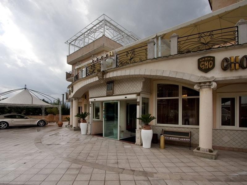Grand Hotel Osman Ristorante Il Danubio Atena Lucana Zewnętrze zdjęcie