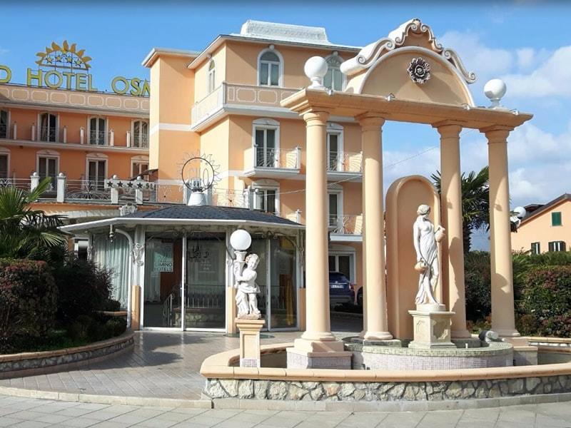 Grand Hotel Osman Ristorante Il Danubio Atena Lucana Zewnętrze zdjęcie